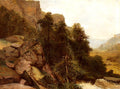 Calame Alexandre Landschaftsstudie 1851 Art A4 Photo Print