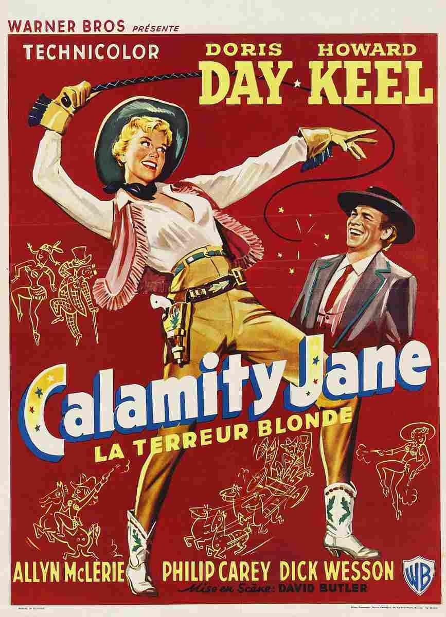Calamity Jane 01  film star poster A4 Photo Print