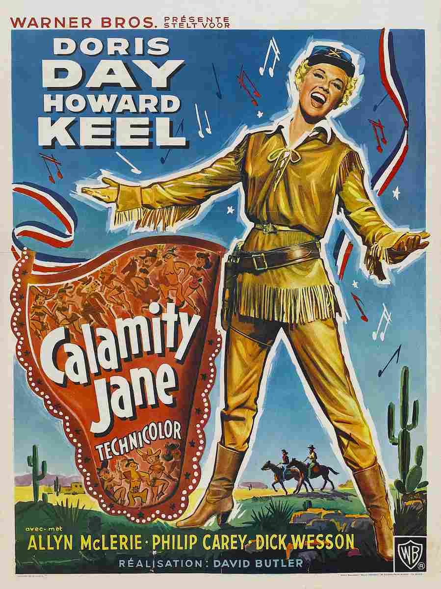 Calamity Jane 03  film star poster A4 Photo Print