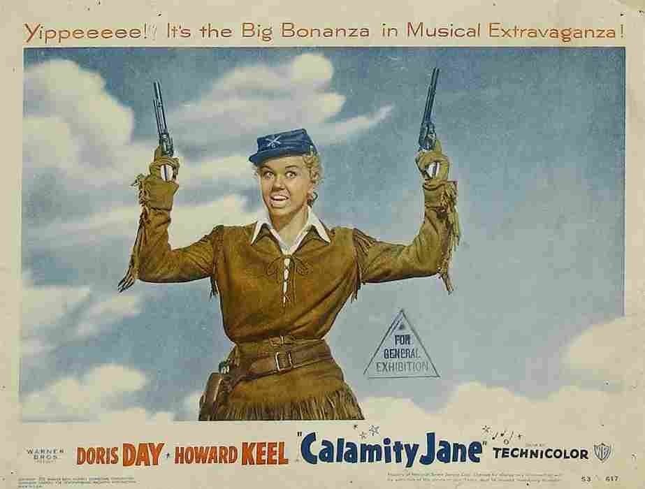 Calamity Jane 04  film star poster A4 Photo Print