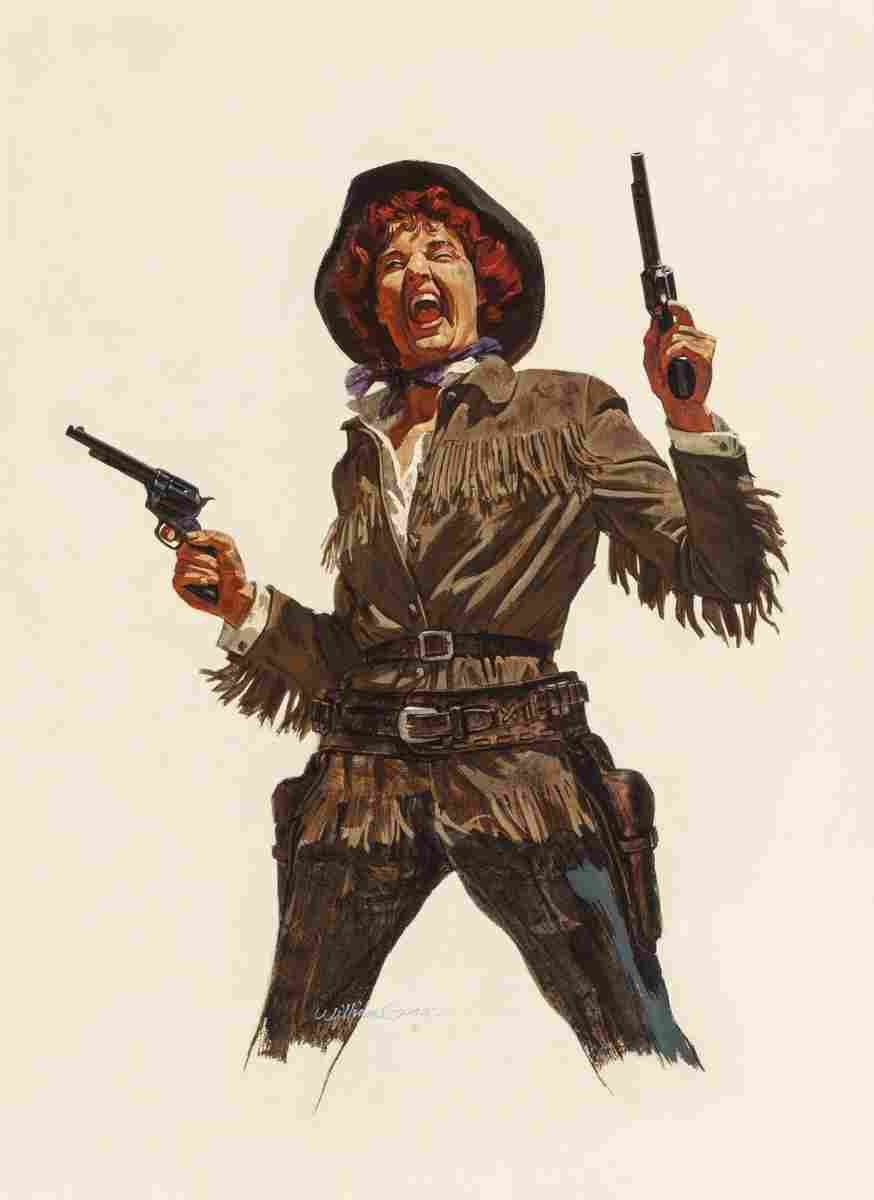 Calamity Jane 12  film star poster A4 Photo Print