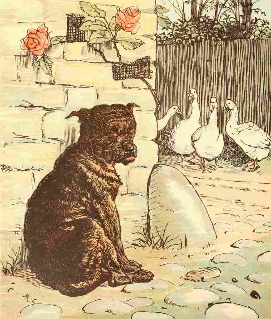Caldecott Randolph 1890s Dog A4 Photo Print