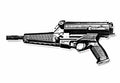 Calico M960 (2) Military A4 Photo Print