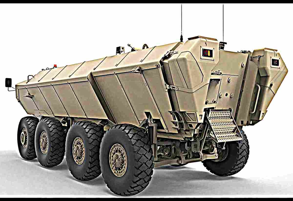 Calidius Wahash 8x8 Wheeled Armored Fighting Vehicle Uae 2 (2) Military A4 Photo Print