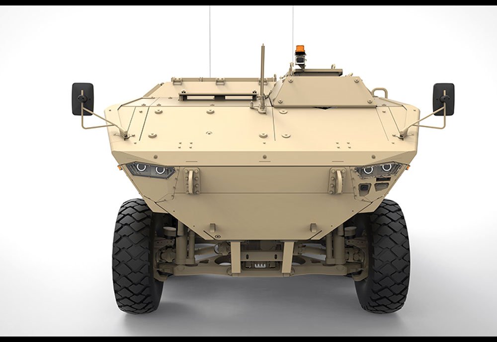 Calidius Wahash 8x8 Wheeled Armored Fighting Vehicle Uae Military A4 Photo Print