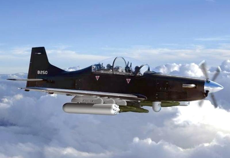 Calidus B250 Bader Counter Insurgency Aircraft United Arab Emirates Military A4 Photo Print