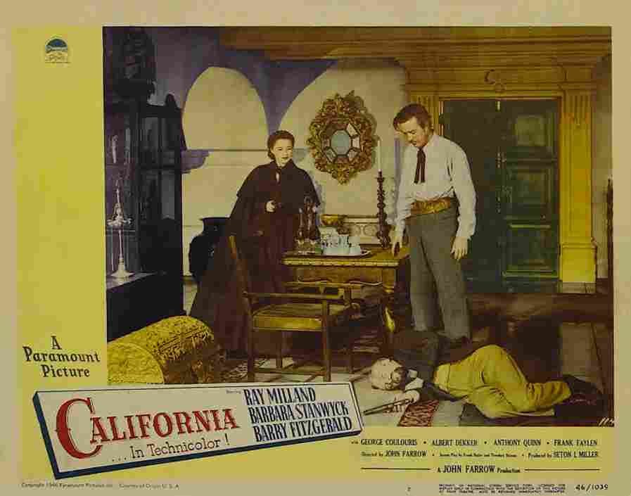 California 1946 04  film star poster A4 Photo Print