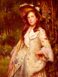 Calkin Lance The Young Shepherdess Art A4 Photo Print UK