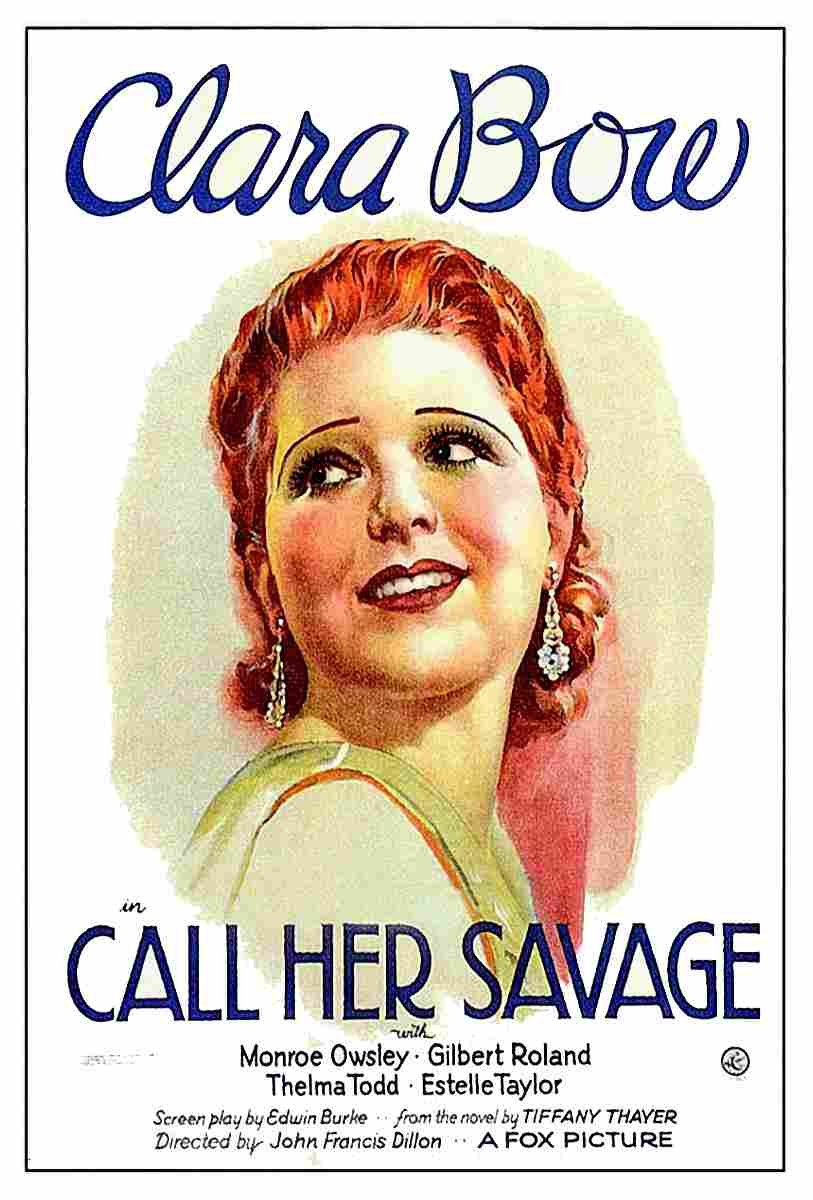 Call Her Savage 03  film star poster A4 Photo Print