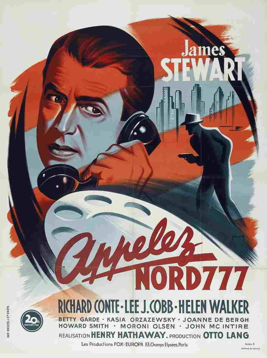 Call Northside 777 05  film star poster A4 Photo Print
