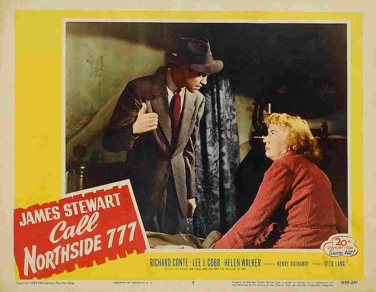Call Northside 777 11  film star poster A4 Photo Print