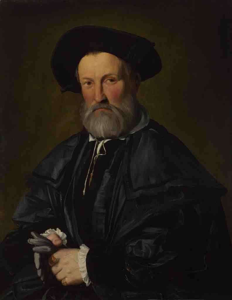 Callisto Piazza Portrait of a Man A4 Photo Print