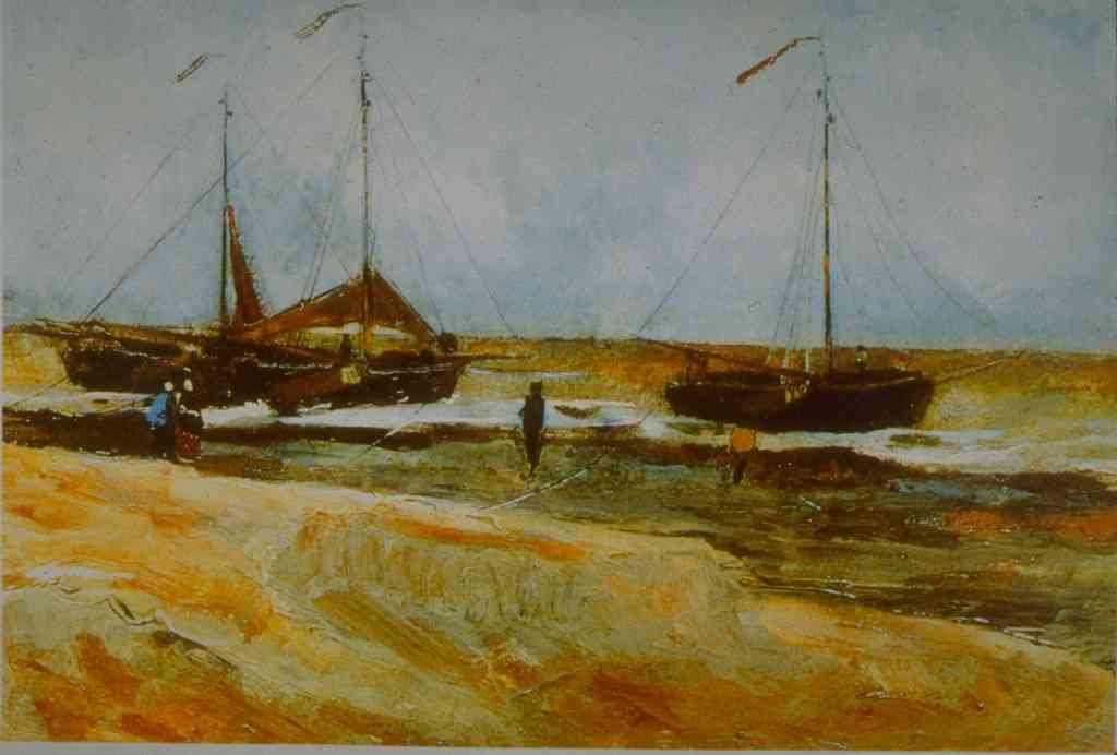 Calm Weather Van Gogh A4 Photo Print