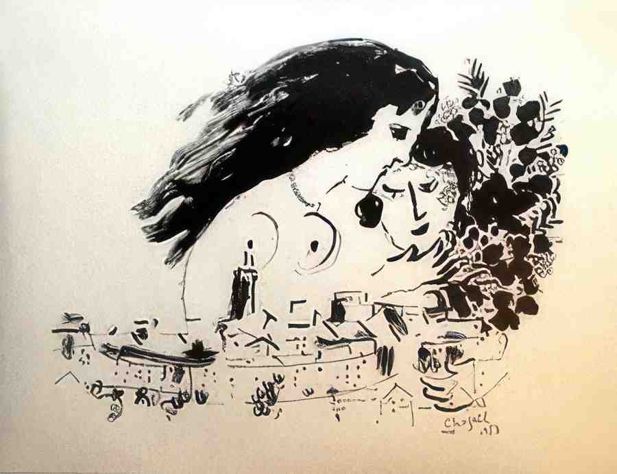 Calque by Chagall Vintage Advert A4 Photo Print