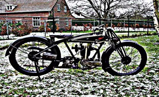 Calthorpe D5A motorbike A4 Photo Print
