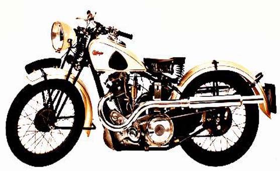 Calthorpe Ivory motorbike A4 Photo Print