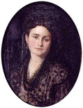 Camarlench Ignacio Pinazo Retrato de Dona Teresa Martinez esposa del pintor A4 Photo Print
