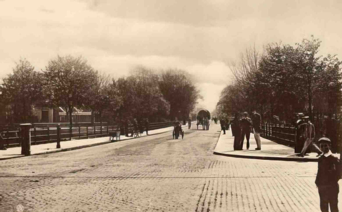 Cambridgeshire Cambridge Mill Road 1900 Vintage A4 Photo Print