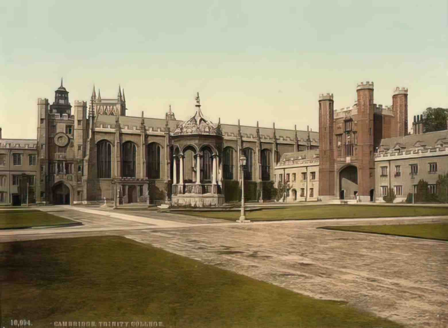 Cambridgeshire Cambridge Trinity College Vintage A4 Photo Print