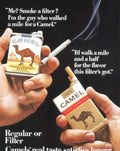 Camel Cigarettes Blend Vintage Retro Advert Poster A4 Photo Print