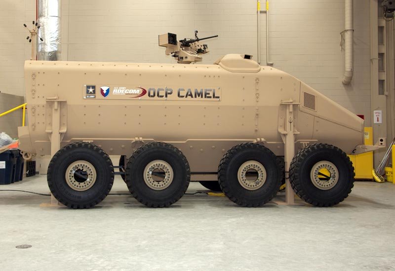 Camel Mrap Vehicle United States 2 Military A4 Photo Print