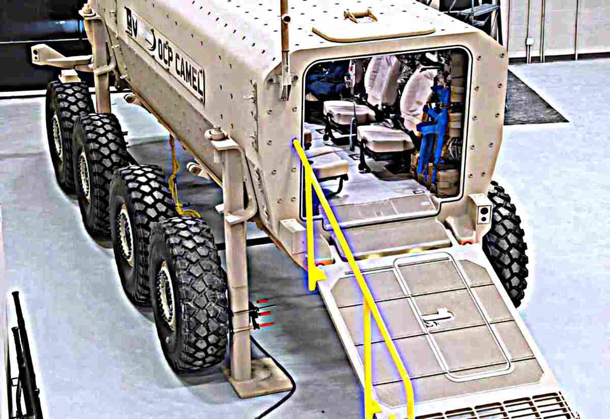 Camel Mrap Vehicle United States 5 (2) Military A4 Photo Print