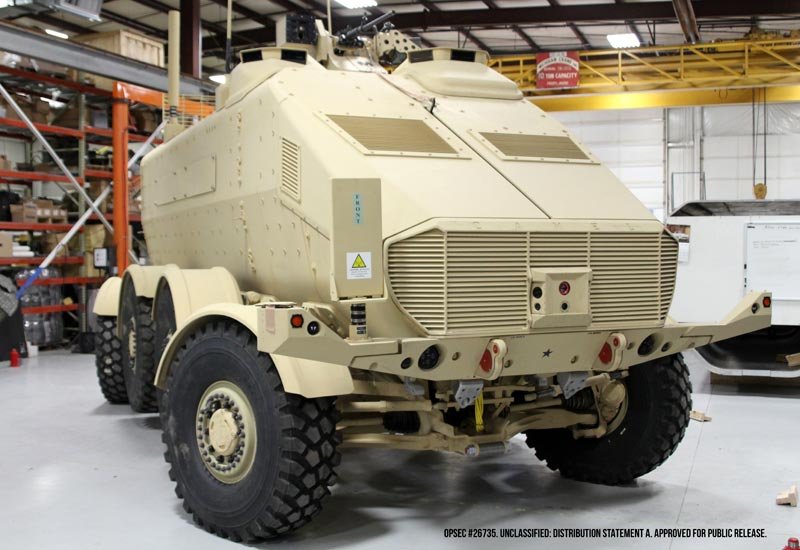 Camel Mrap Vehicle United States Military A4 Photo Print