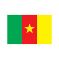 Cameroon Flag N1758 A4 Photo Print
