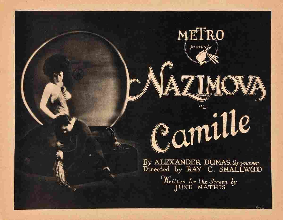 Camille 1921 03  film star poster A4 Photo Print