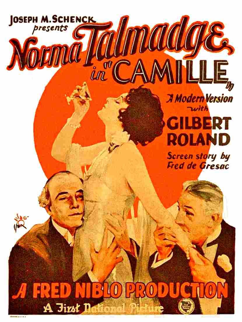 Camille 1926 03  film star poster A4 Photo Print