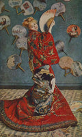 Camille In Japanese Dress Monet A4 Photo Print
