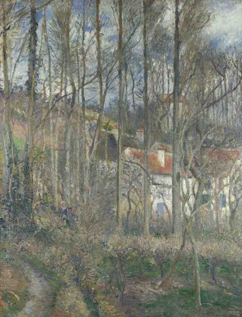 Camille Pissarro The Cote des Bœufs at LHermitage A4 Photo Print