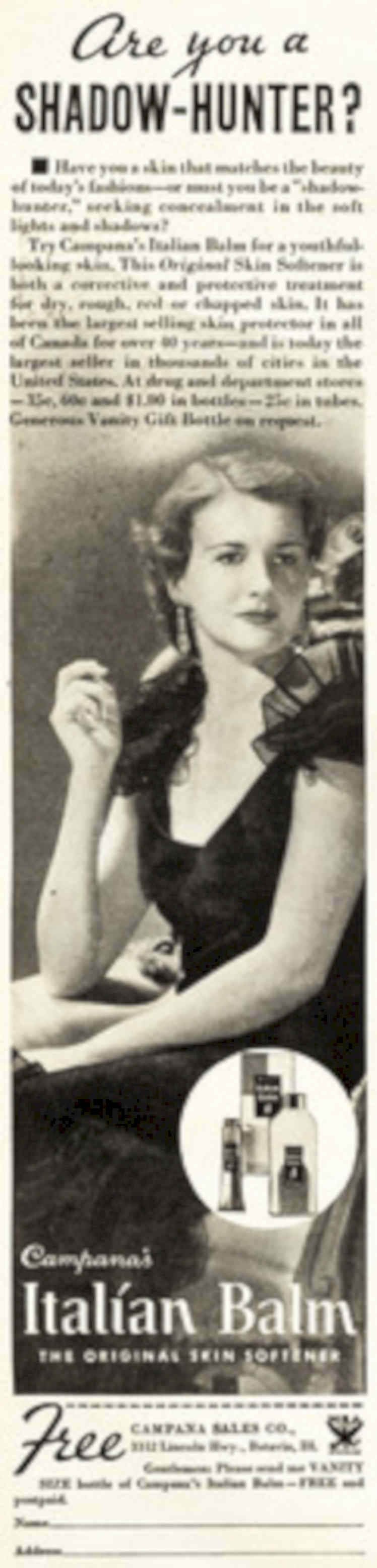 Campanos Skin Balm Vintage Retro Advert Poster A4 Photo Print
