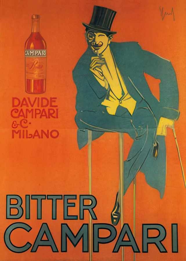 Campari 1921 Vintage Advert A4 Photo Print