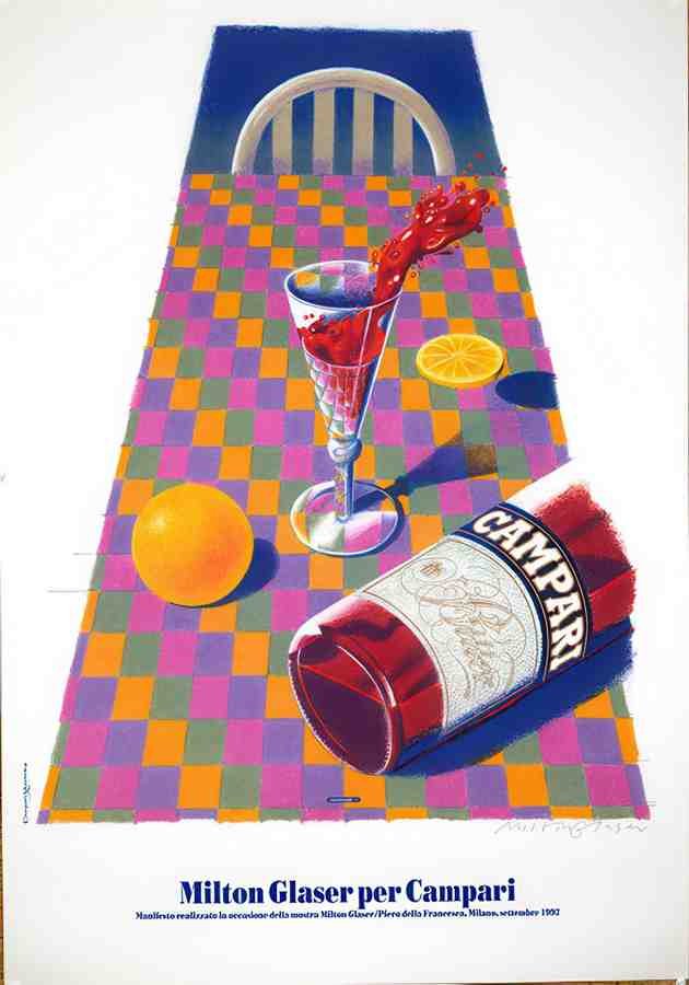 CampariGlaser Vintage Advert A4 Photo Print