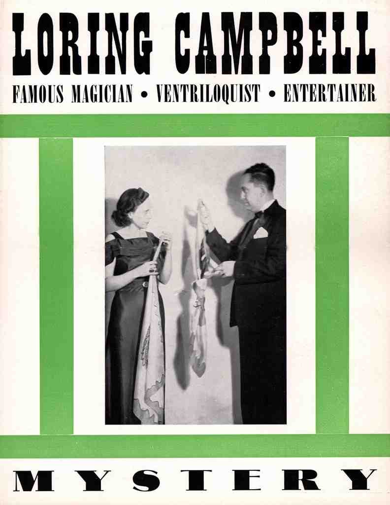 Campbell 2 Magic Magician Vintage A4 Photo Print
