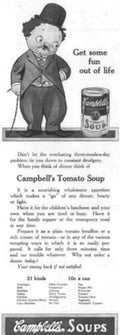 Campbell Soup Bear Vintage Retro Advert Poster A4 Photo Print
