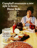 Campbells Beans Style Vintage Retro Advert Ads A4 Photo Print