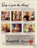 Campbells Soup Ads 3 Vintage Retro Advert Ads A4 Photo Print