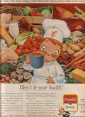 Campbells Soup Lab Vintage Retro Advert Ads A4 Photo Print
