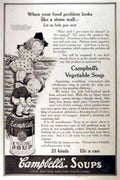 Campbells Soup Label Vintage Retro Advert Ads A4 Photo Print