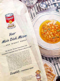 Campbells Soup Table Vintage Retro Advert Poster A4 Photo Print