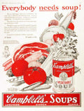 Campbells Soups Vegetables 2 Vintage Retro Advert Ads A4 Photo Print