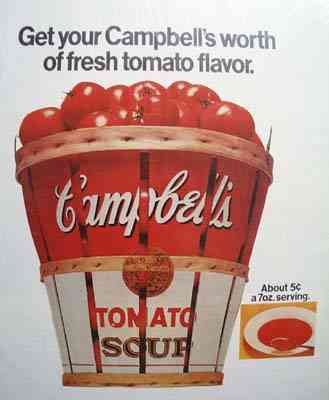 Campells Soup 1192 advert A4 Photo Print