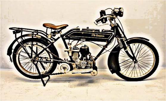 Campion Lightweight motorbike A4 Photo Print