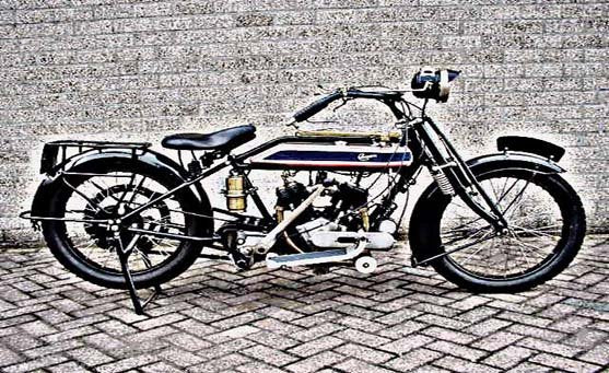 Campion Twin motorbike A4 Photo Print