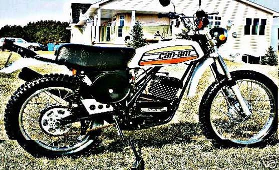 Can Am Tnt250 motorbike A4 Photo Print