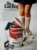Can Bag Soup Vintage Retro Advert Ads A4 Photo Print