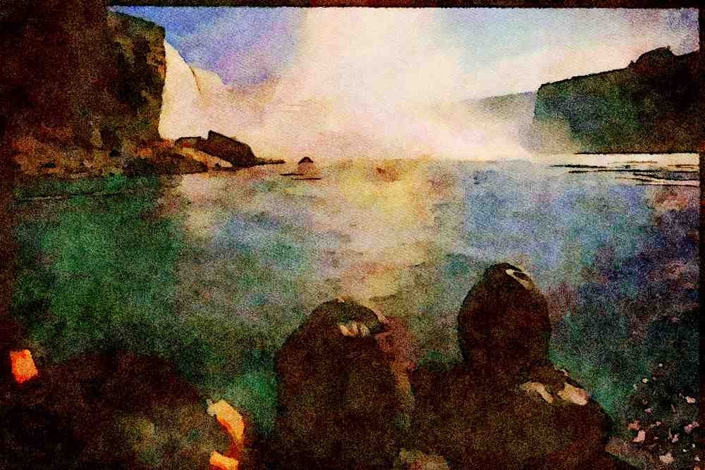 Canada 230044 Niagra Falls, Ontario A4 Limited Edition Watercolour Print