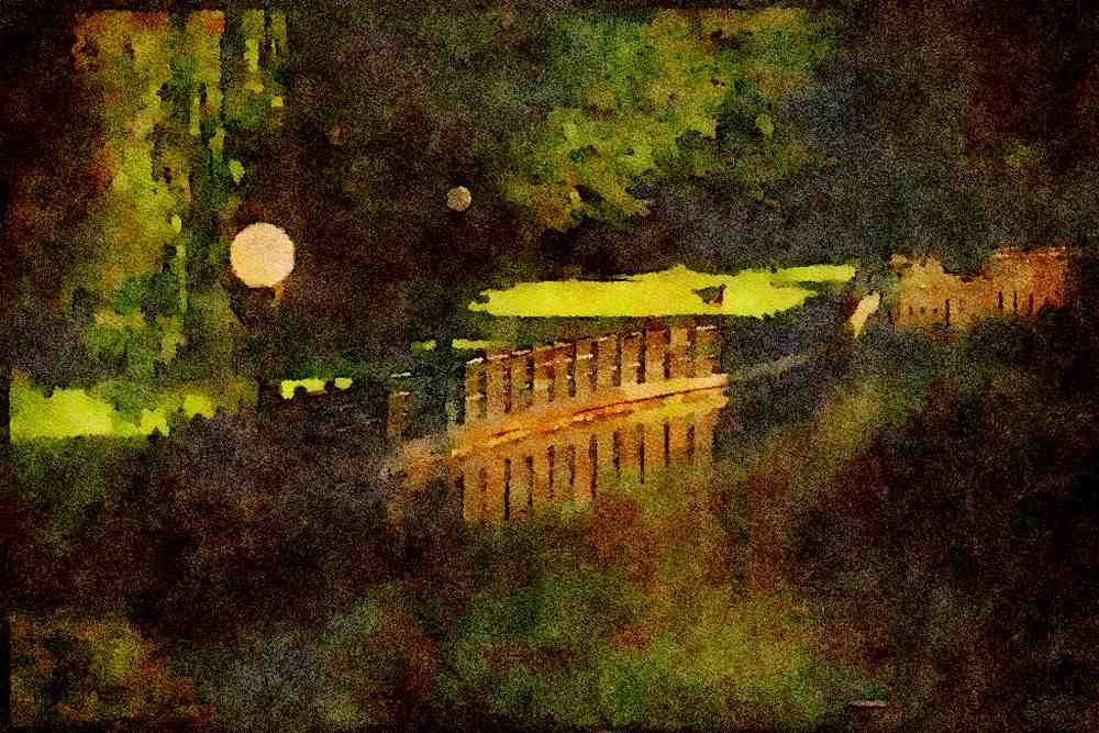 Canada 230050 Rideau Canal, Ottawa, Ontario A4 Limited Edition Watercolour Print